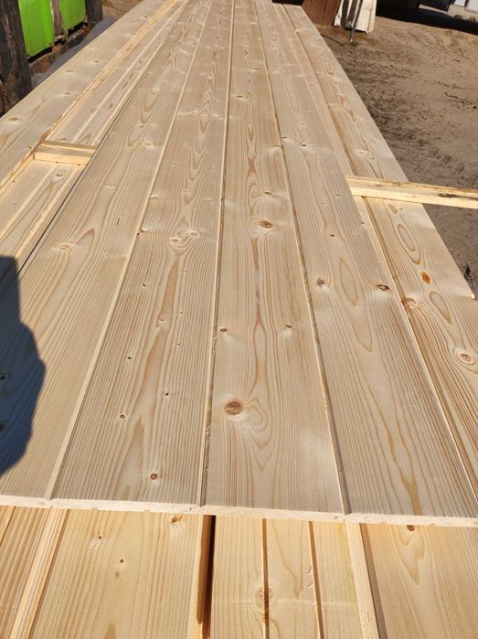 Deska elewacyjna świerkowa 19x150 mm Szalówka Podbitka