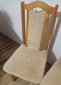 Drewniane krzesła komplet 4 szt