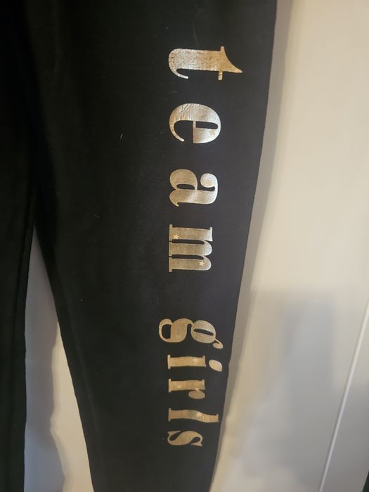 Leginsy czarne 152cm