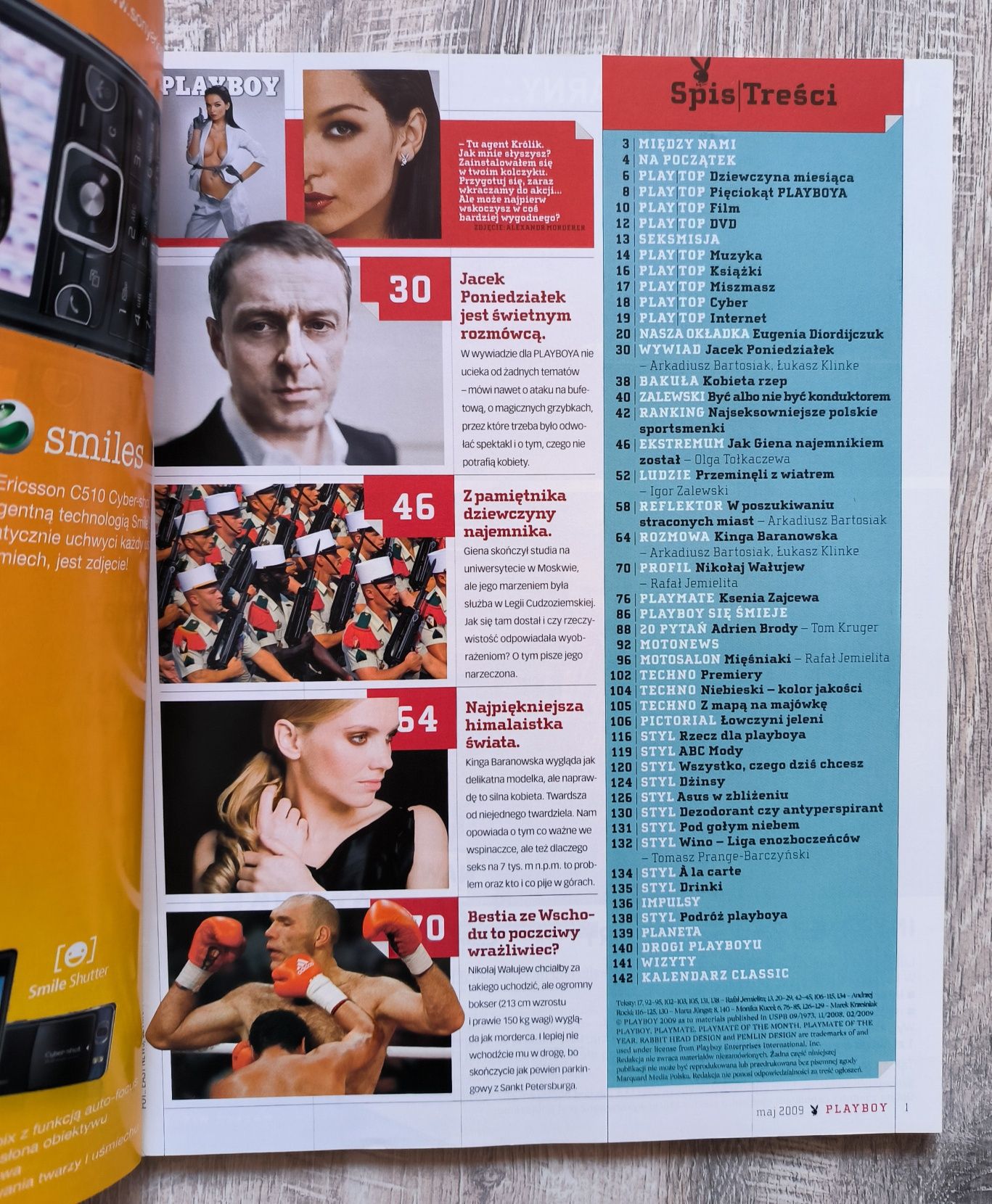 Playboy nr 197 maj 2009 stan idealny