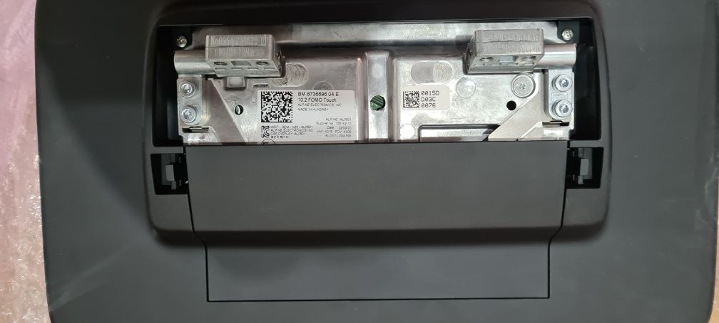 Bmw display traseiro Fomo touch MGU RSE gps Evo