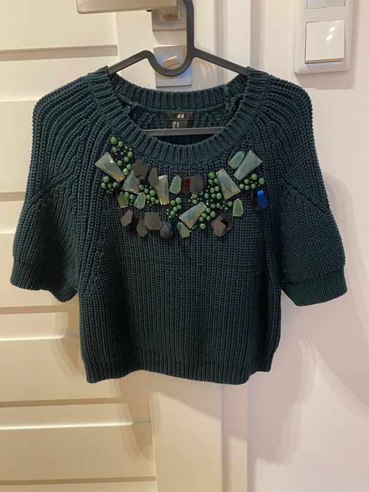 Sweterek H&M rozmiar XS, ubrany raz stan idealny
