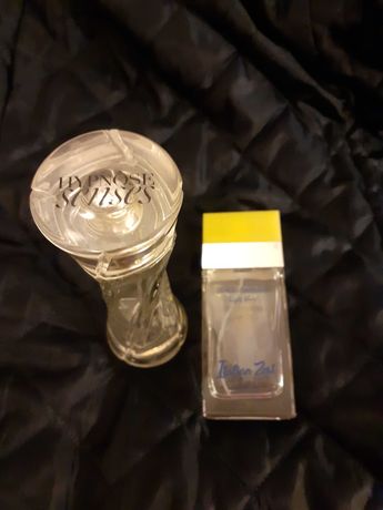 Frascos de perfume vazios Lancôme e D&G