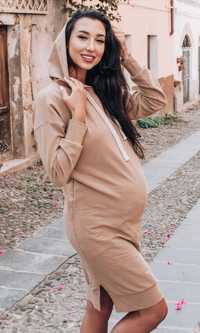 Sukienka Happymum XS ciążowa do karmienia Caramella dress