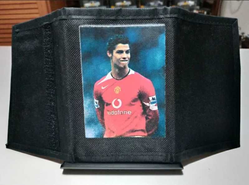 Carteira Vintage Anos 90 com fecho de velcro