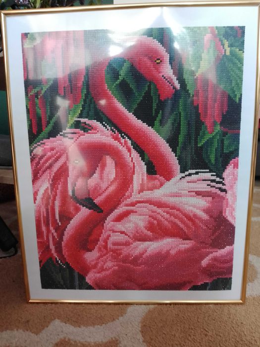 Obrazek z haftu diamentowego