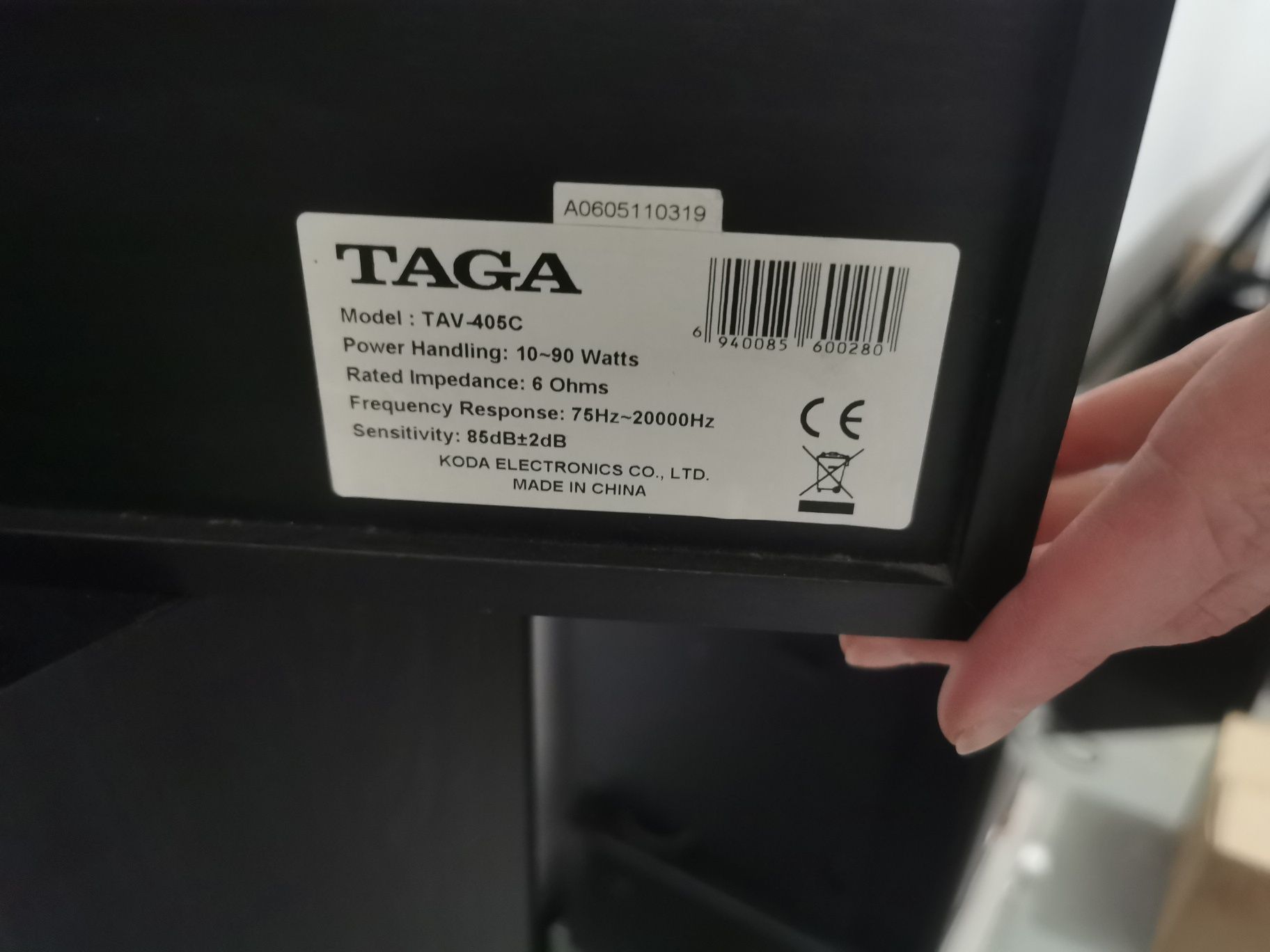 Zestaw kolumn TAGA TAV-405V