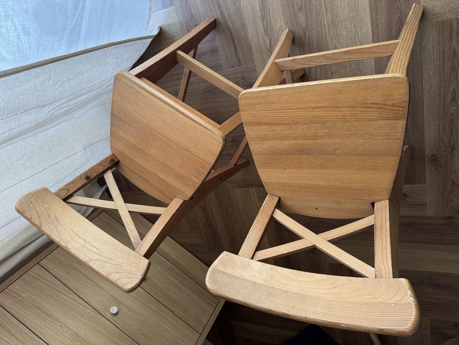 IKEA Ingolf wysokie dzieciece krzesla