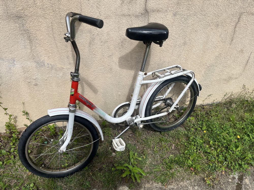 Stary zabytkowy rower FSM Maluszek Karlik Bobas Unicorn 18