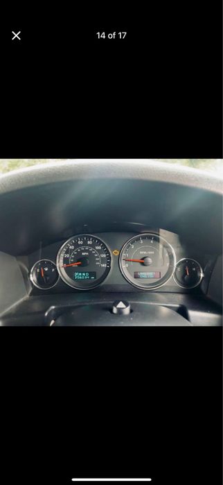 2007 JEEP Commander 3.0crd Czarny Anglik