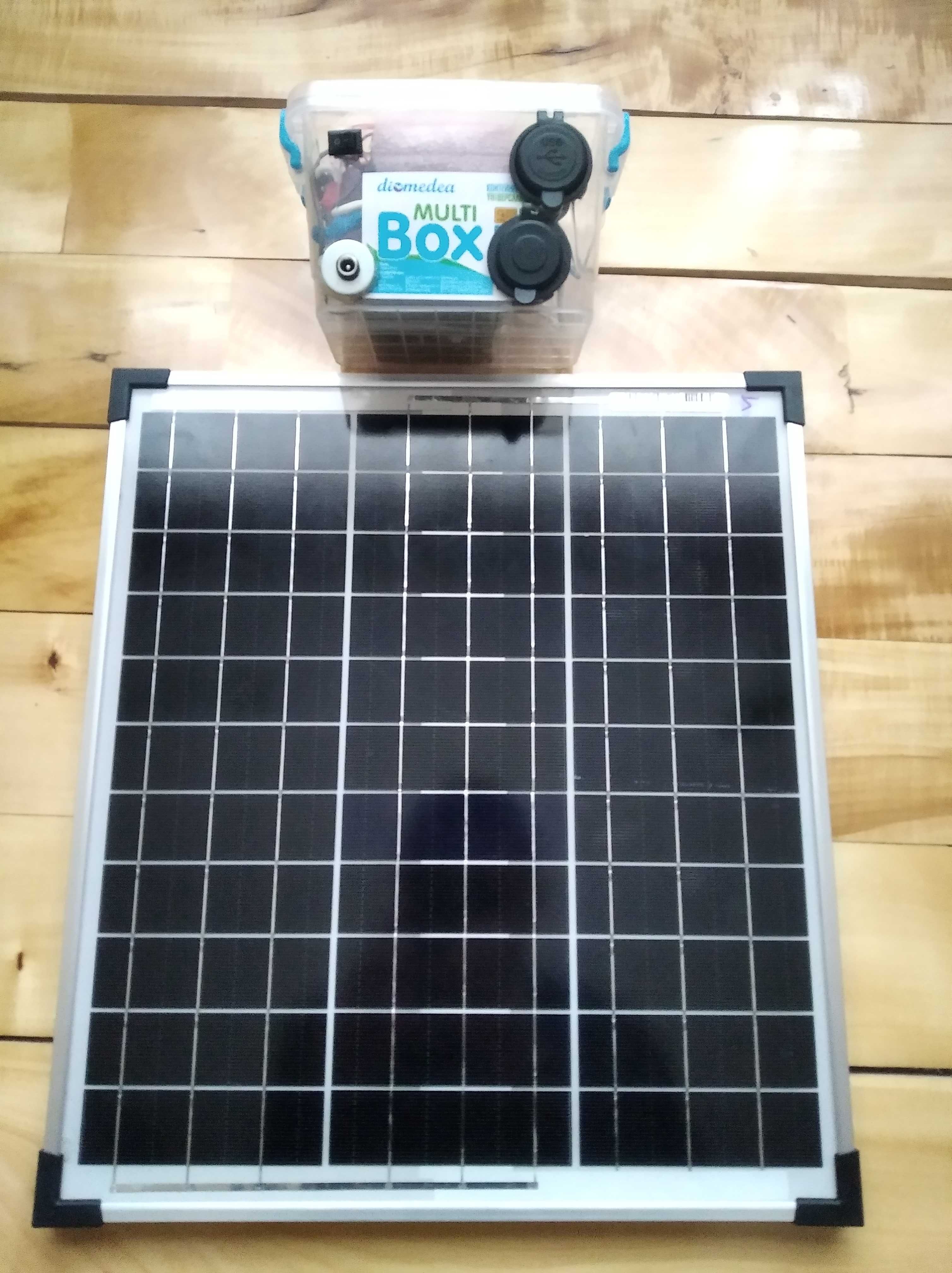 Зарядна станція сонячна акумулятор літієвий і сонячна панель