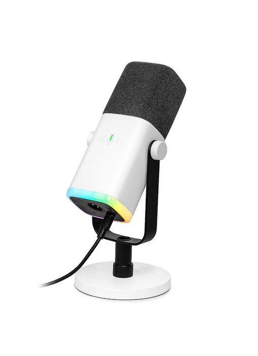 Мікрофон до комп'ютера Fifine AM8W USB/XLR White