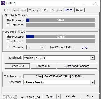 Intel Core I3-6100 LGA 1151