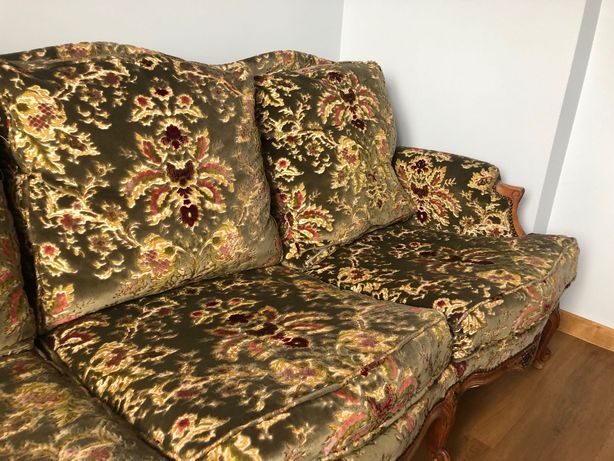 Sofa w stylu ludwikowskim- nie rozkladana 3 osobowa