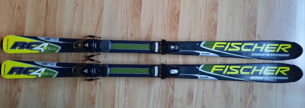 Narty Fischer RC4 R-Tune 148cm - 150cm  + wiąz.Fischer FJ 7