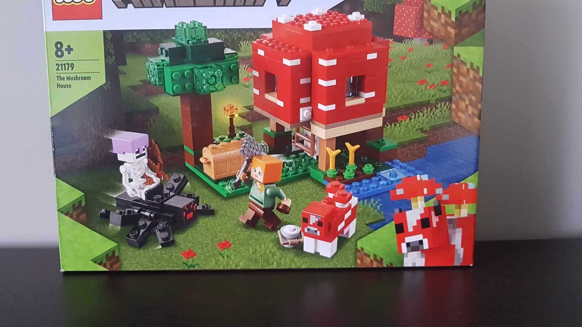 Lego Minecraft 21179 Dom w grzybie