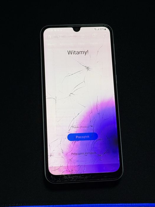 Telefon samsung galaxy m21 uszkodzony