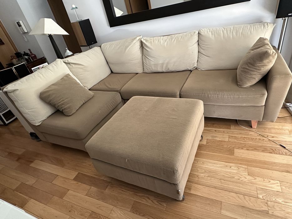 Sofá com Chaise Longue