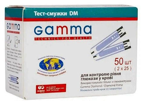 Тест-смужки Gamma DM