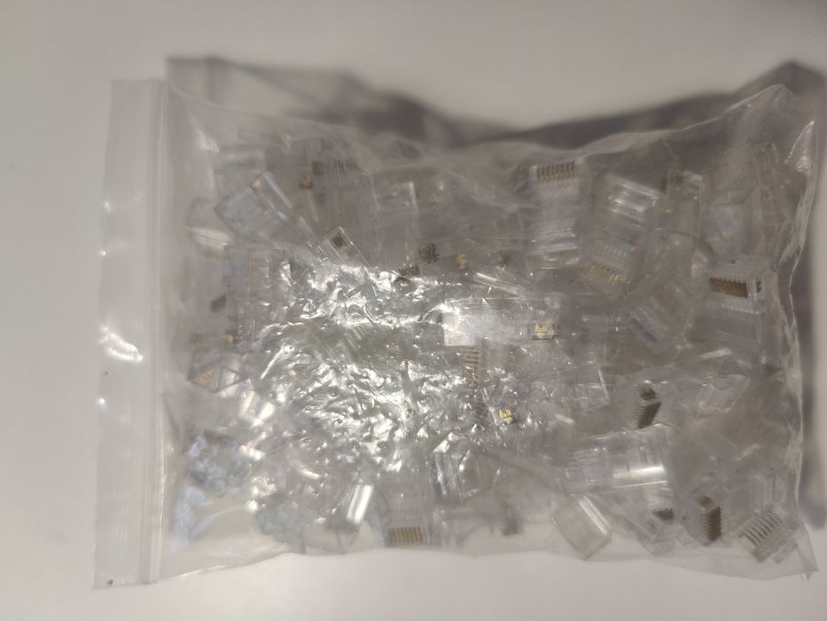 Конектор RG-45 8pin. Упаковка 100шт