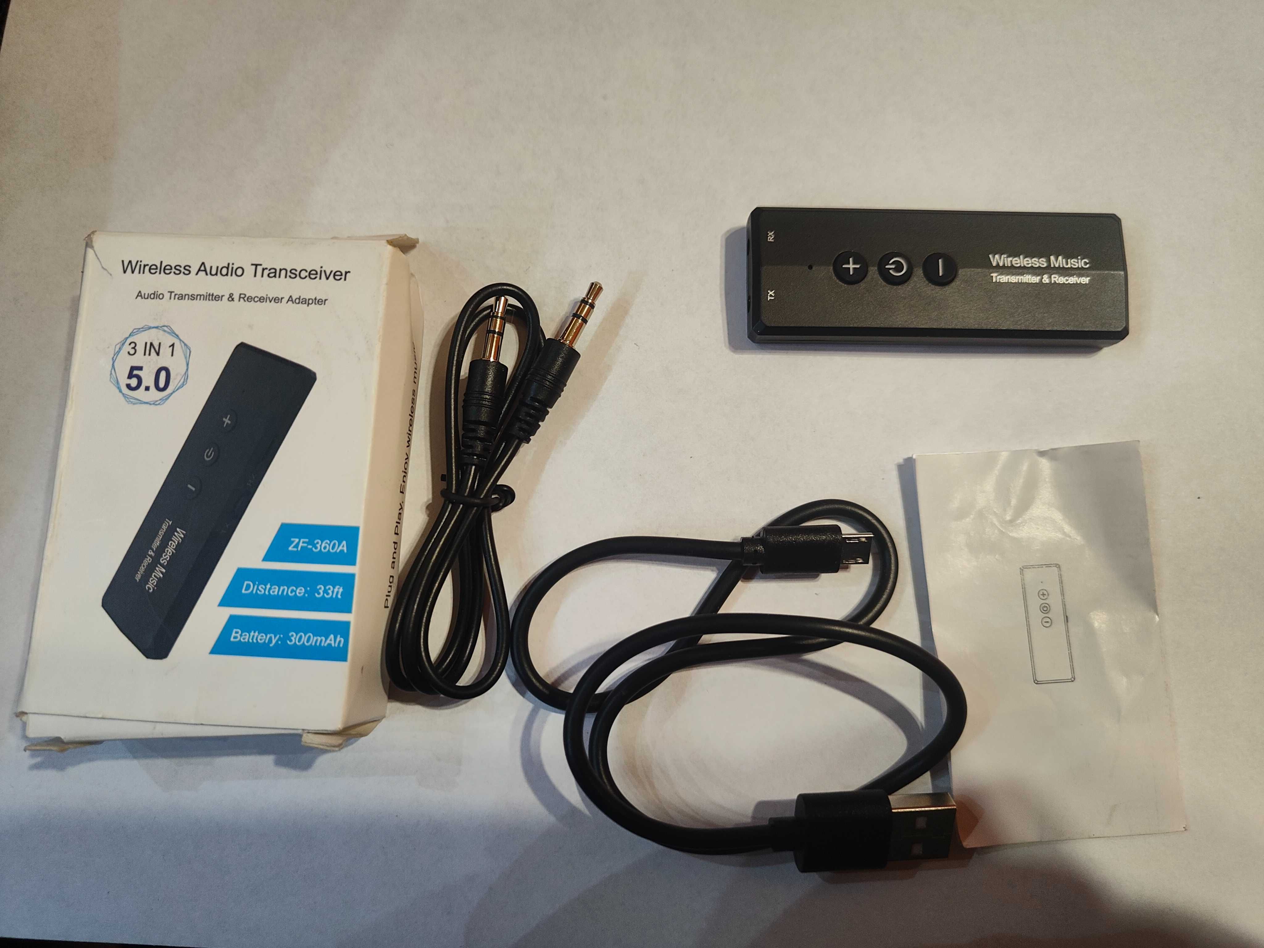 bezprzewodowy adapter Bluetooth 3 w 1