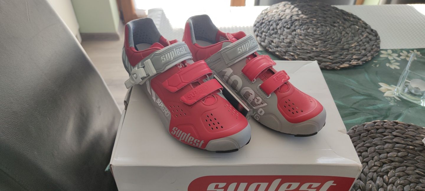 Buty rowerowe szosowe Suplest Streetracing Supzeso r. 42