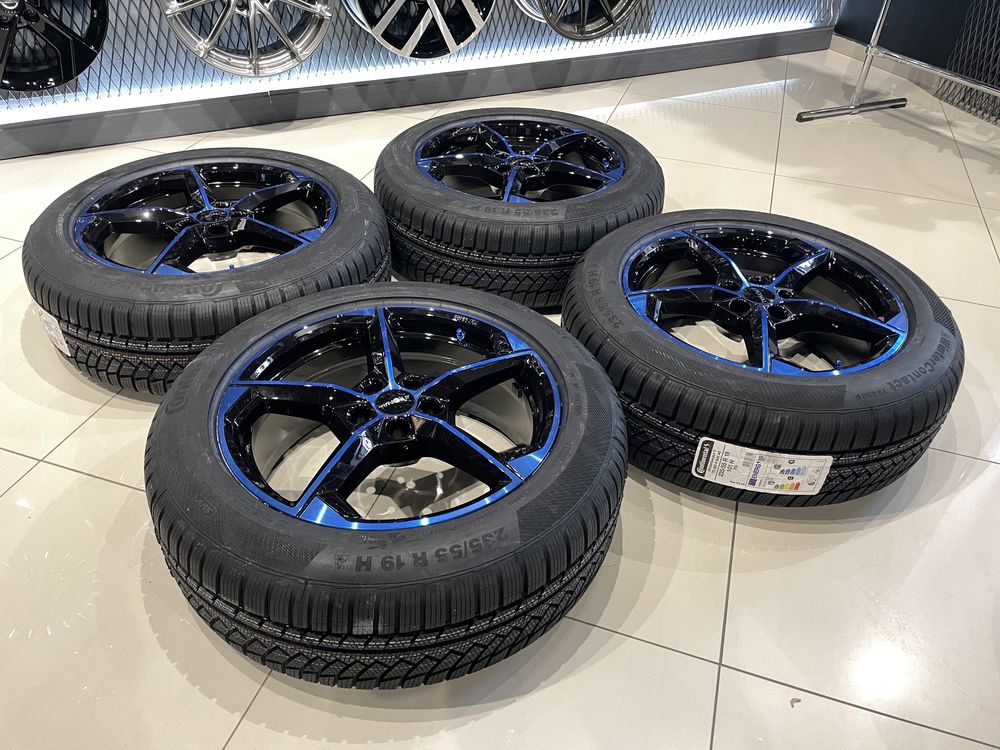 Koła Letnie 19” 5x112 Audi Q3 Q5 235/55/19 Niebieskie