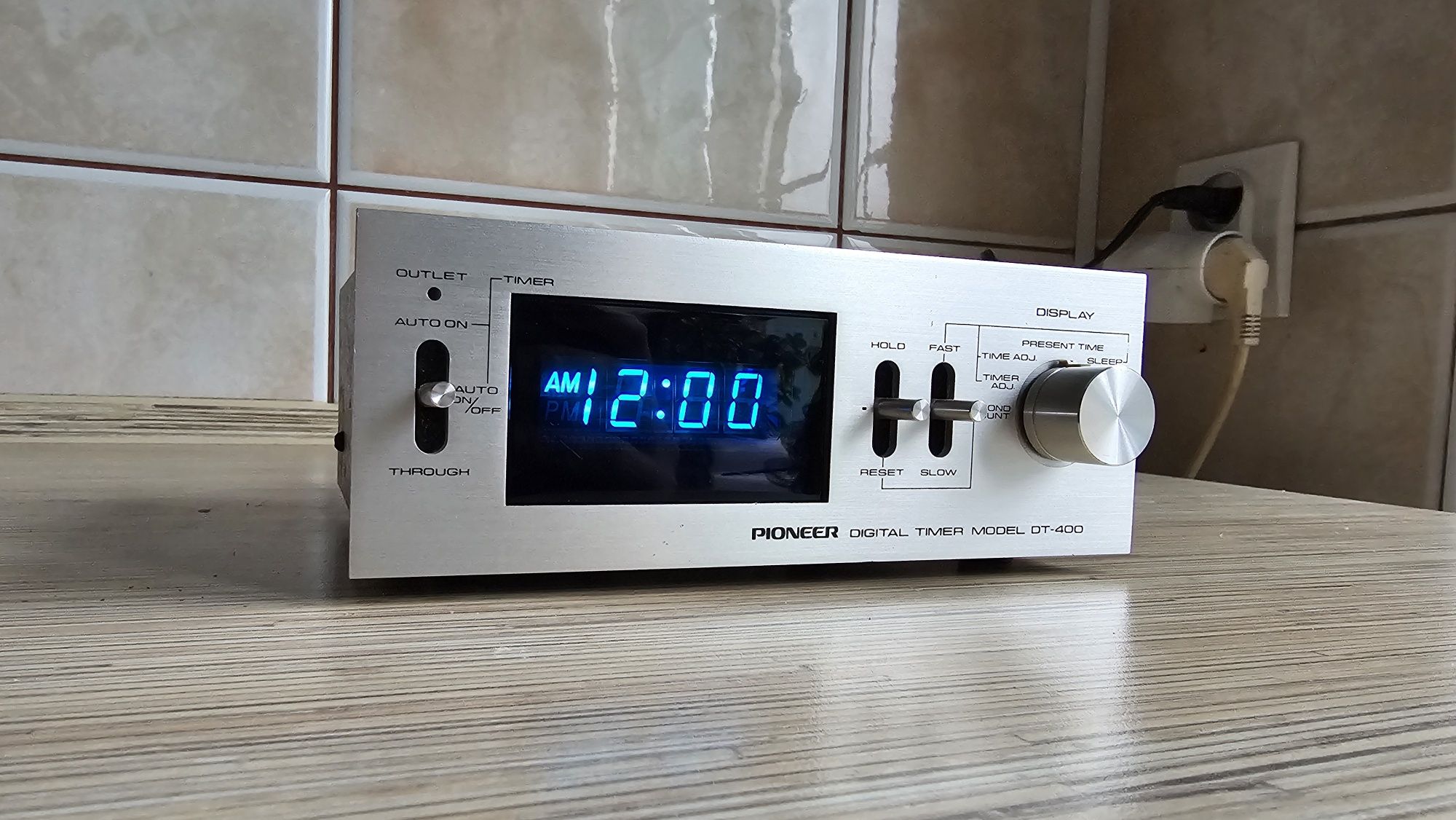 Timer Pioneer Dt-400 seria blue line