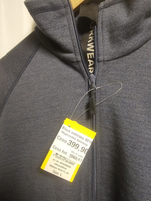 Bluza kurtka Snickers 8019 wełna r. M,L