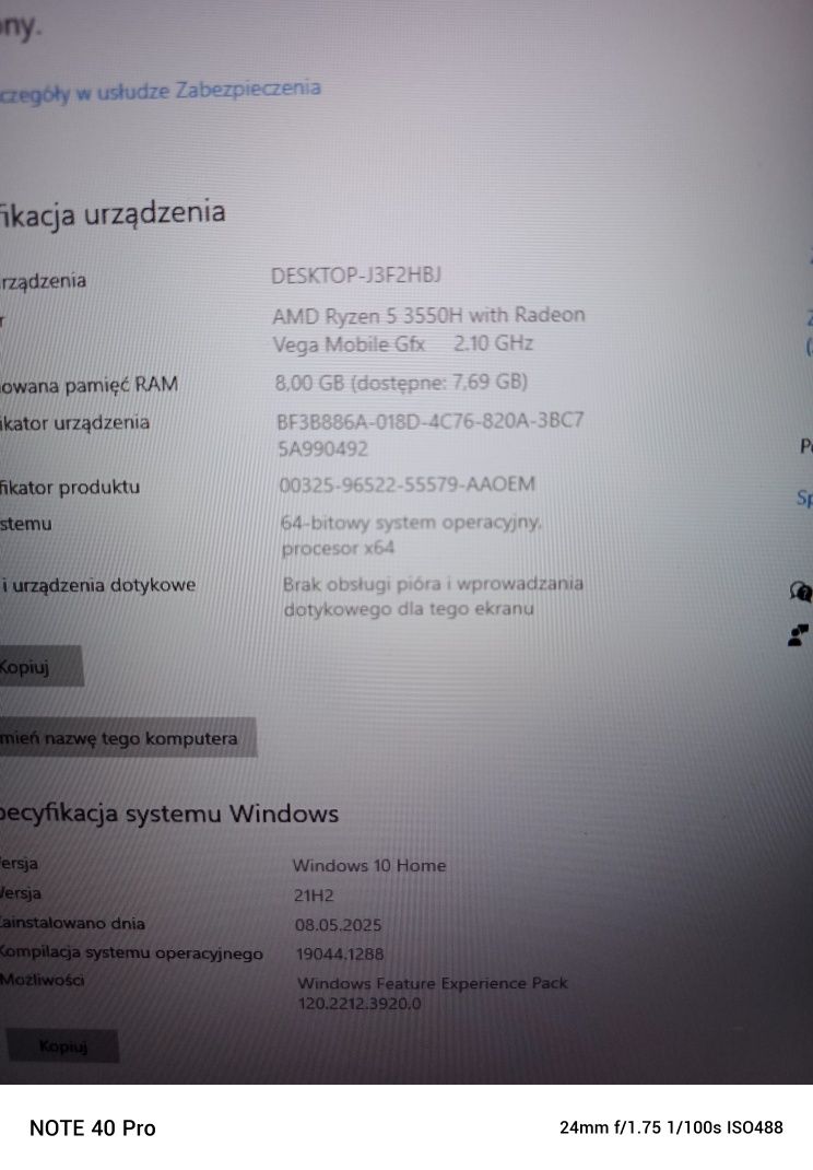 Asus Tuf Gaming FX 705DY