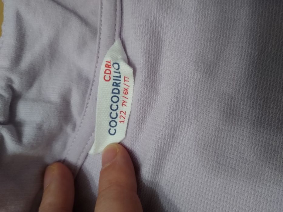 Komplet dresowy Coccodrillo - bluza dresowa spodnie dresowe