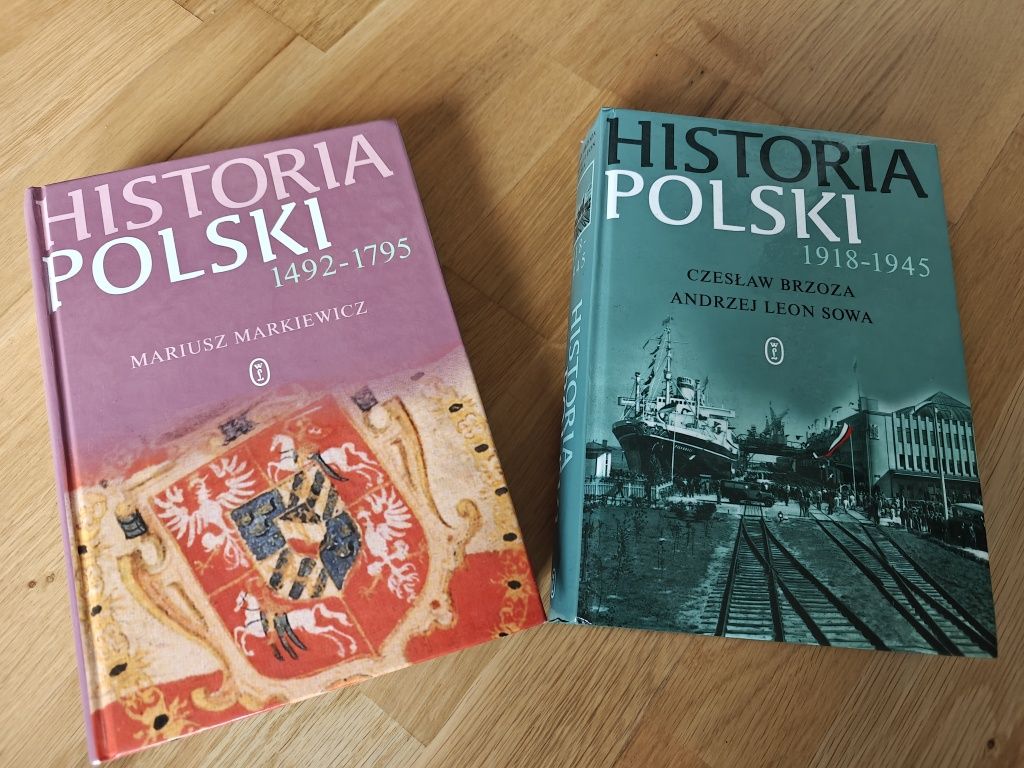 Historia Polski 1492 - 1795 i 1918 - 1945 super stan
