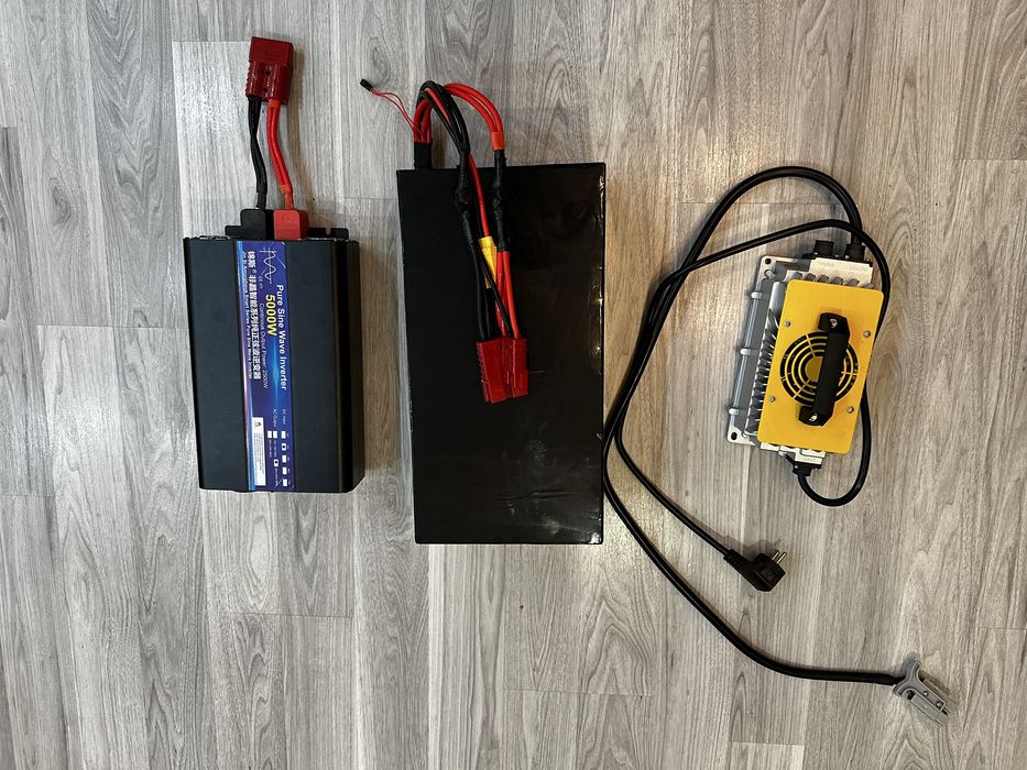 Аккумулятор 3048Wh LG CHEM e63 (25.4V 120A) +інвертор 5kW +зарядка 30А