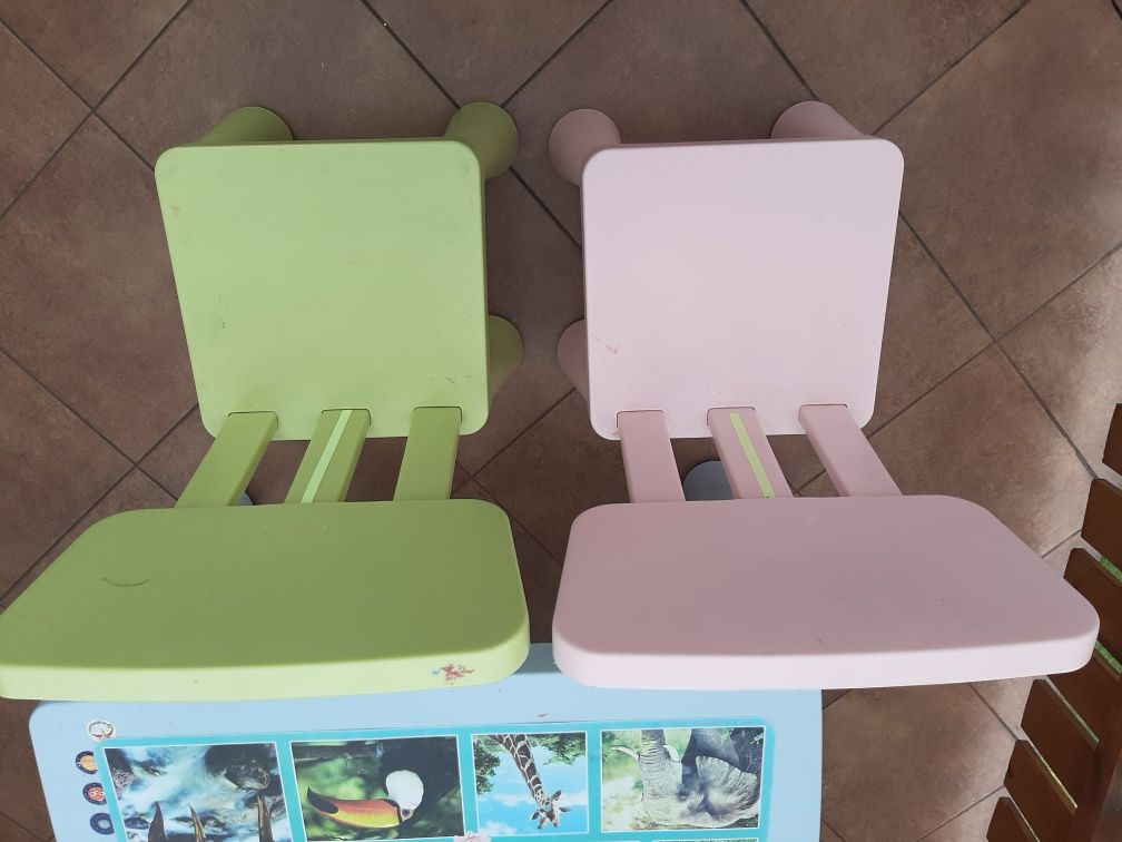 Ikea mamut stolik + 2 krzesełka