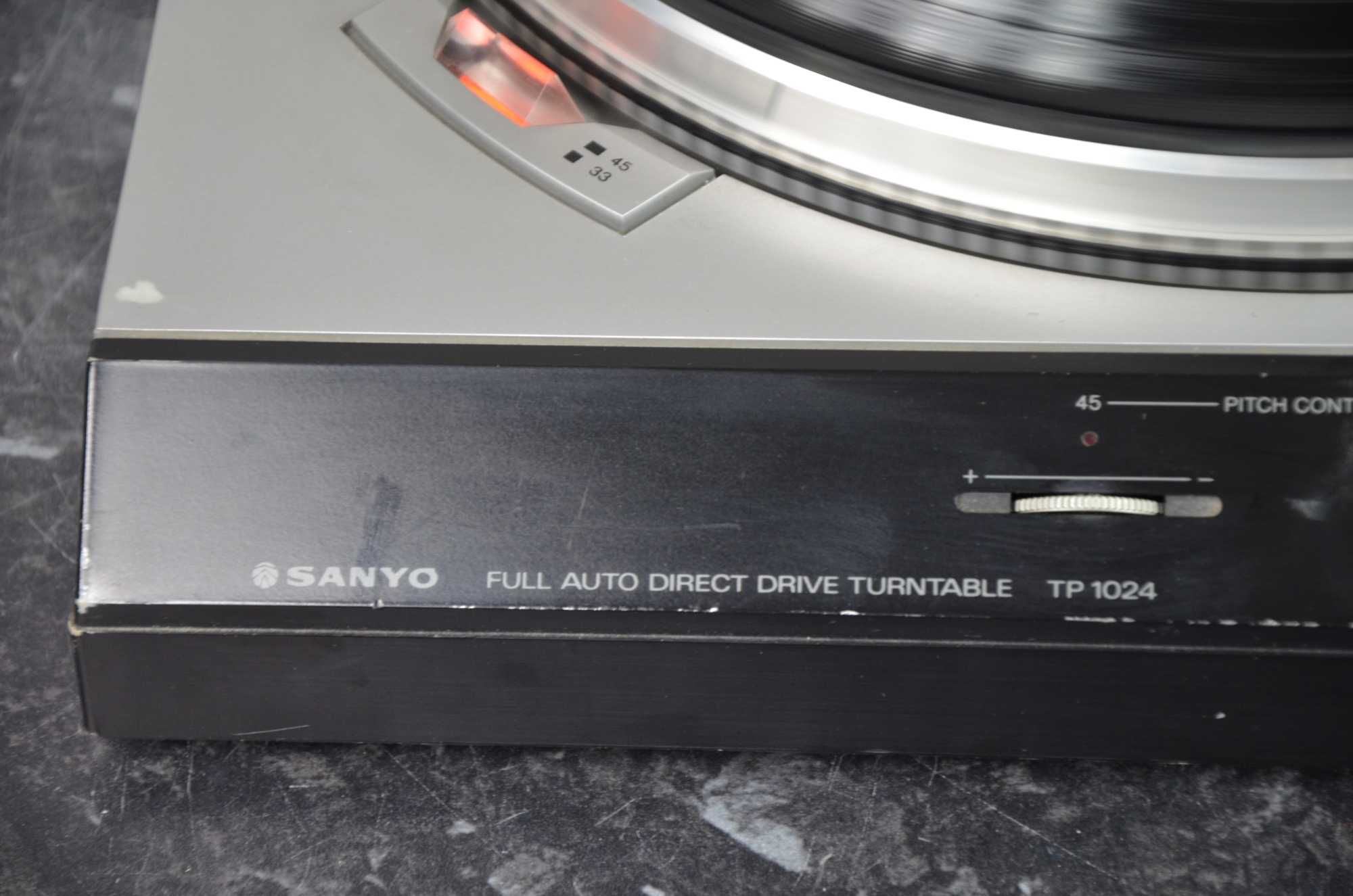 Gramofon SANYO TP-1024 FULL AUTOMAT Direct Drive Japan