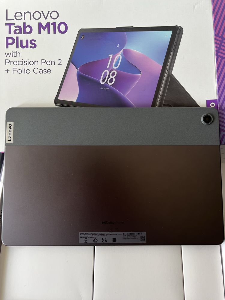 Tablet Lenovo M10 Plus com Caneta e Capa
