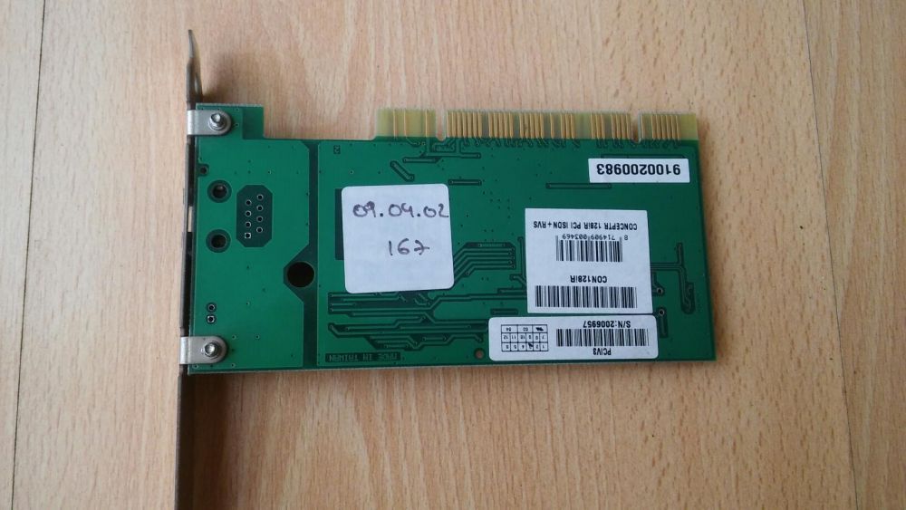 Placa rede PCI RJ45 Conceptr