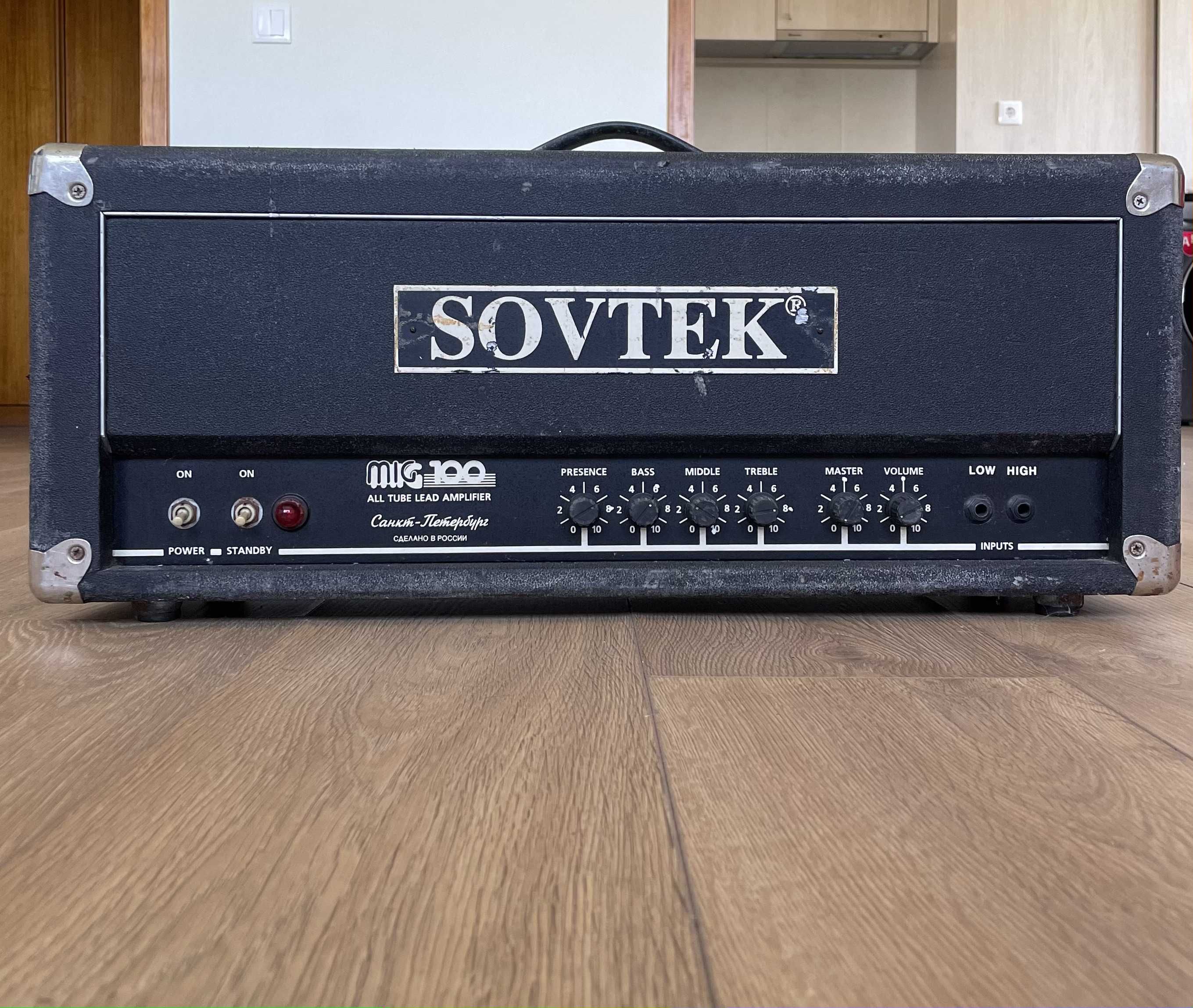 Cabeça de Amplificador Guitarra Elétrica SOVTEK MIG100