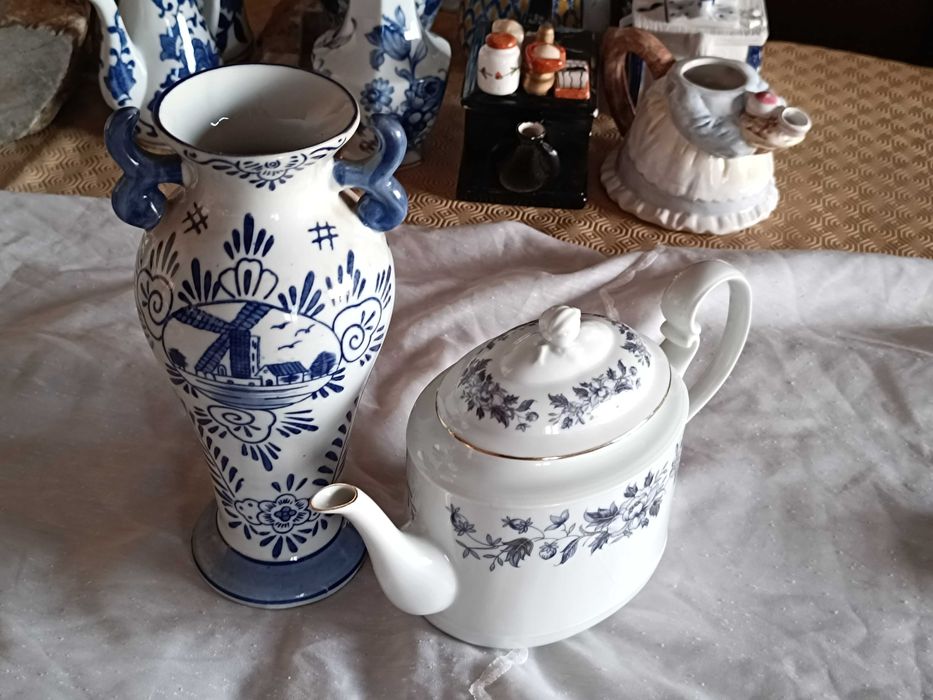 Jarro antigo e Bule da SPAL