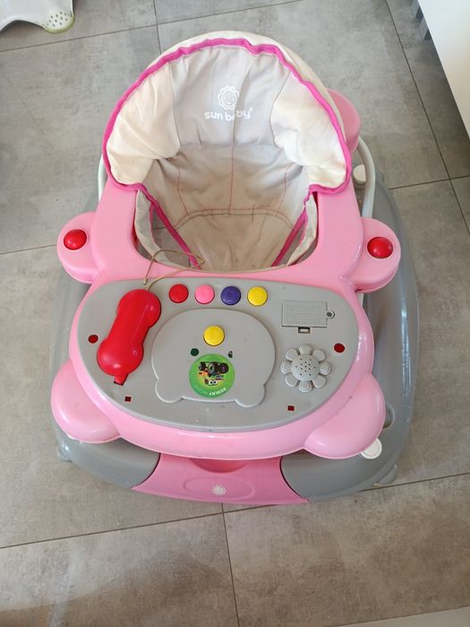 Chodzik różowy dla dziewczynki