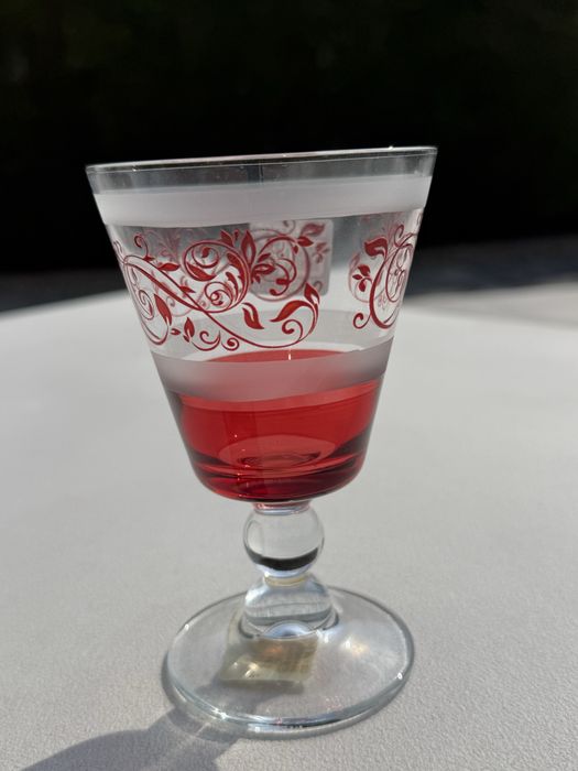 Piękne włoskie kieliszki