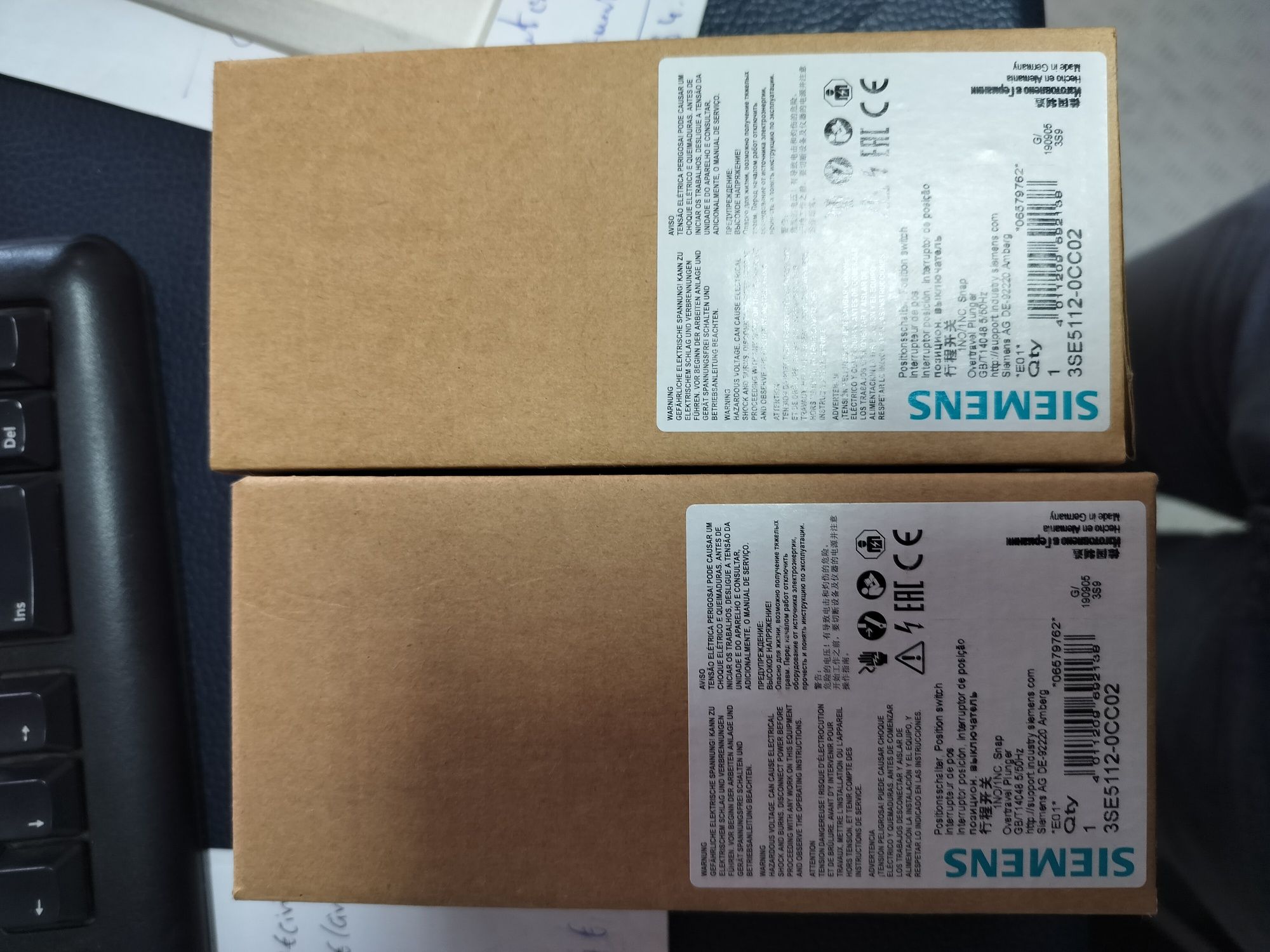 Interruptores Schneider + Siemens