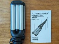 Плойка потрійна Esperanza Hair Curler EBL013 для укладки волосся