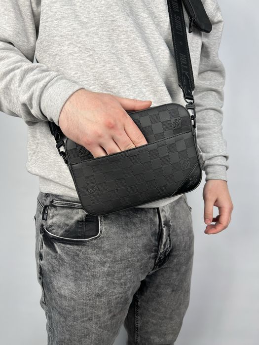 Сумка мужская через плечо 2в1 / Чоловіча літня сумка