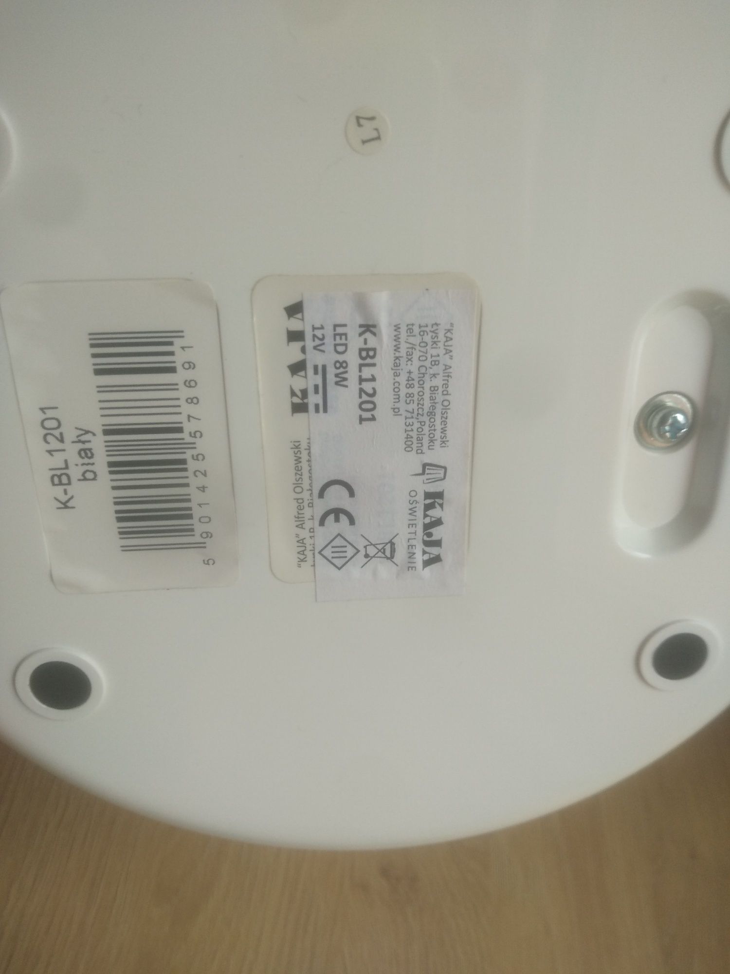 Lampka biurkowa led kaja z regulacją kąta nachylenia i jasności światł