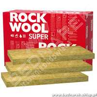 Wełna skalna Rockwool Superrock 10cm Lambda 035, wata