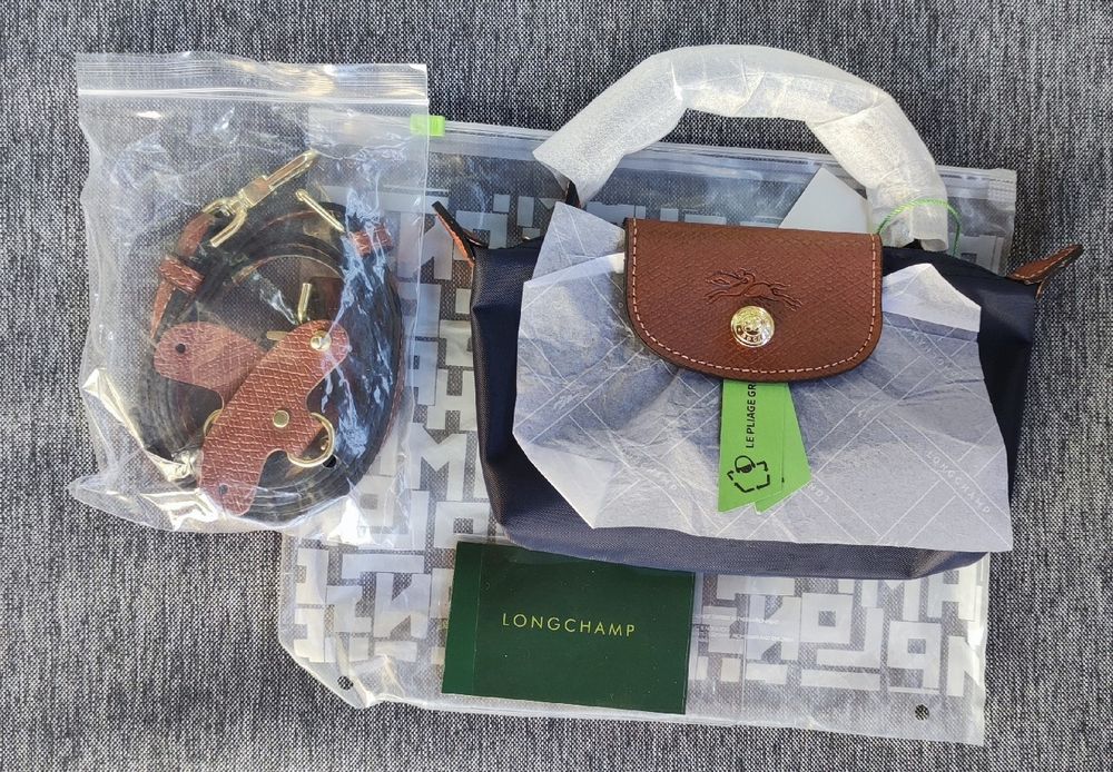 Torebka Longchamp Mini XS Granat