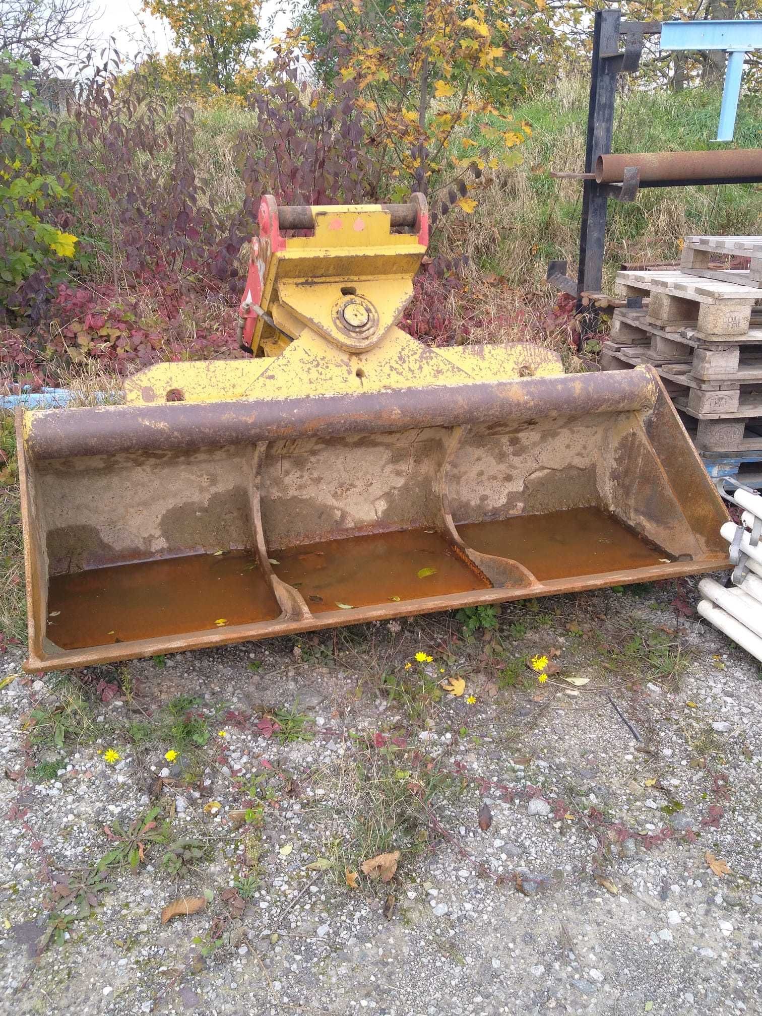 Lyzka Skarpowa Oil Quick OQ70\55 Cat 220cm-Hydrauliczna-Hardox