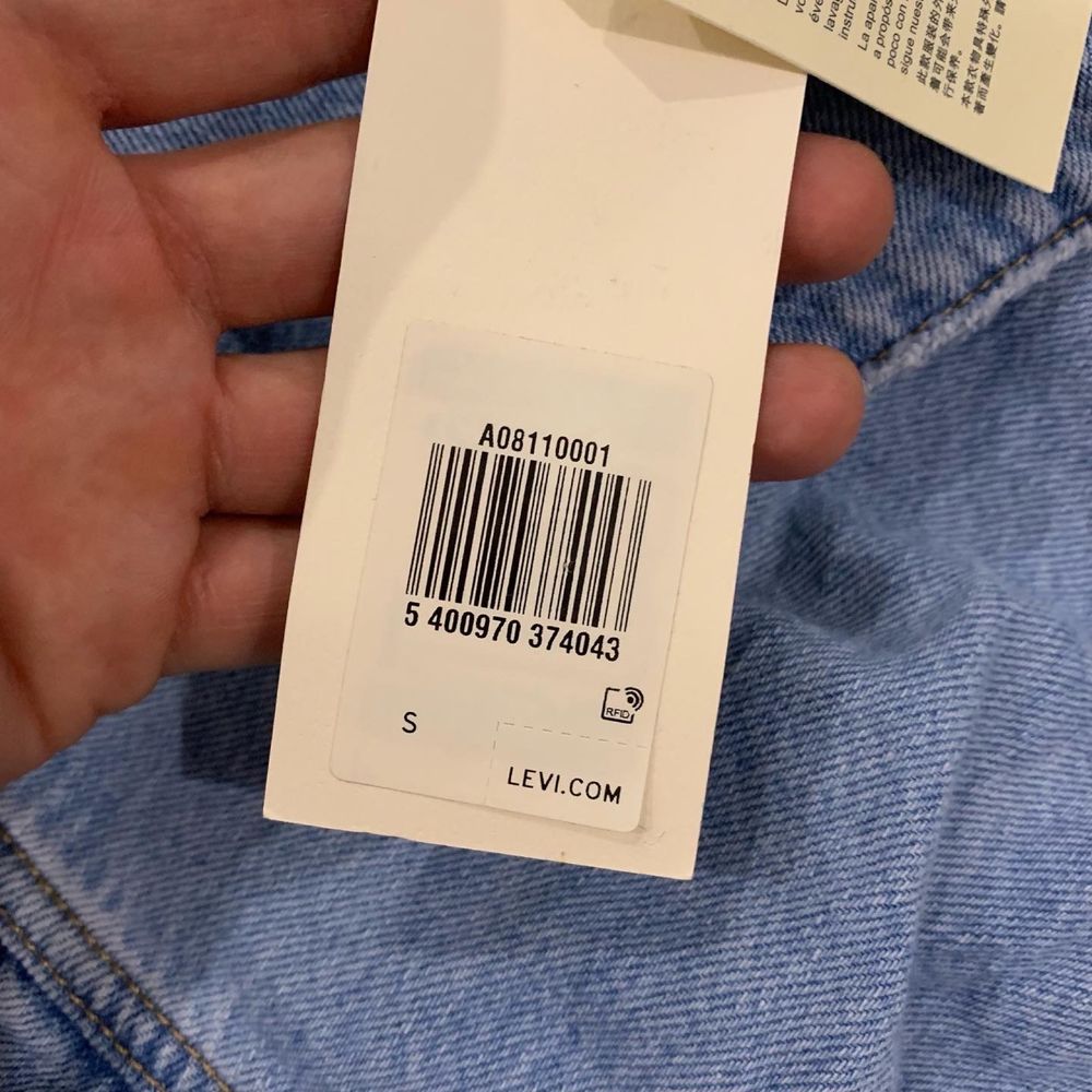 Нова джинсова куртка Levi’s Premium Unisex Size S-M