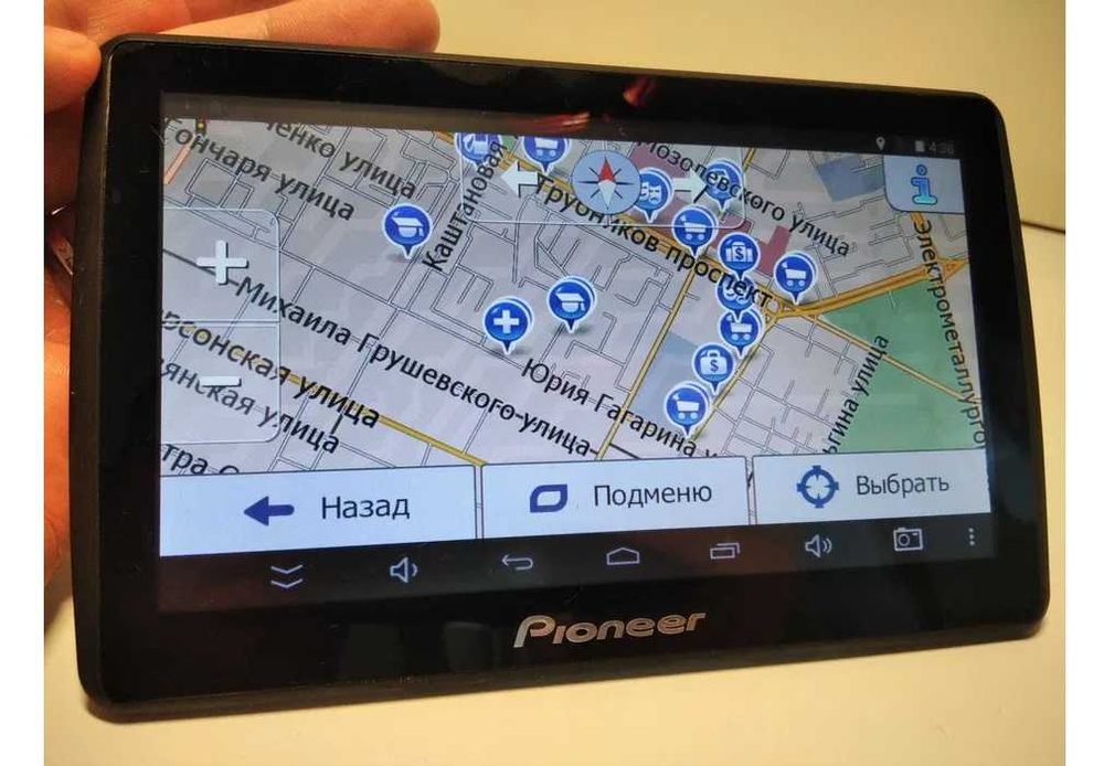 TIR /ADR. Вантажний GPS навігатор Pioneer 7 Європа, Україна! 2025р